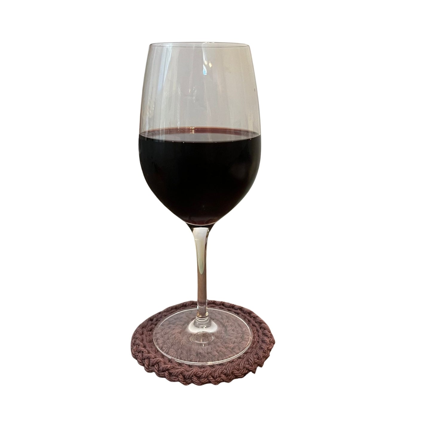 4-inch Crochet Boho Coasters (Set of 4)